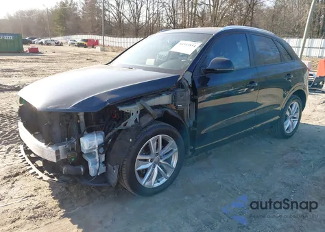 2018 Audi Q3 2.0T Premium/2.0T Sport Premium z USA, uszkodzony, nr VIN WA1ECCFS0JR007027